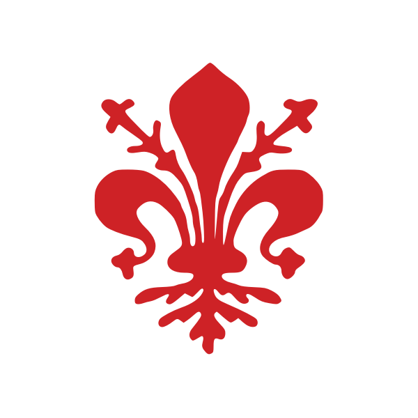 Vector coat of arms of Florence City Free SVG