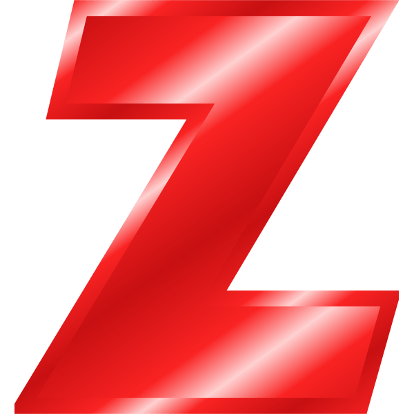 Effect Letters Alphabet red Z1574950571 Free SVG