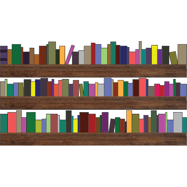 Bookshelves Svg