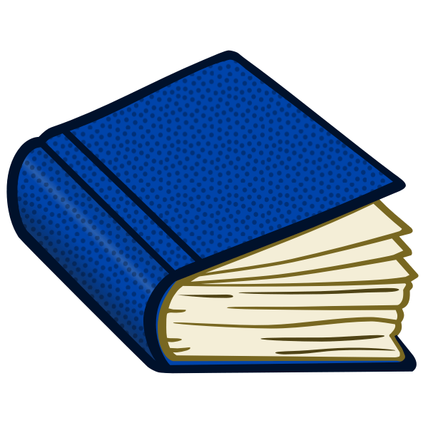 Blue book Free SVG