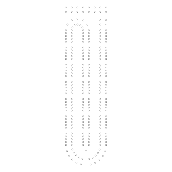 Cribbage Board Template | Free Svg