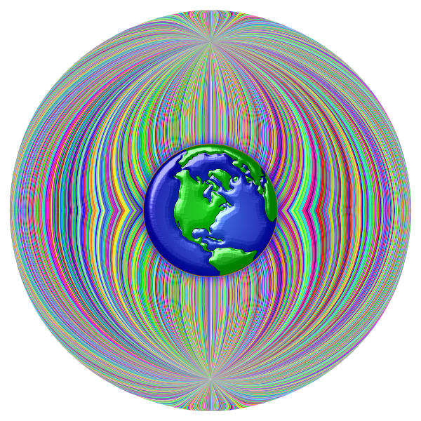 Earths Aura Enhanced Free SVG