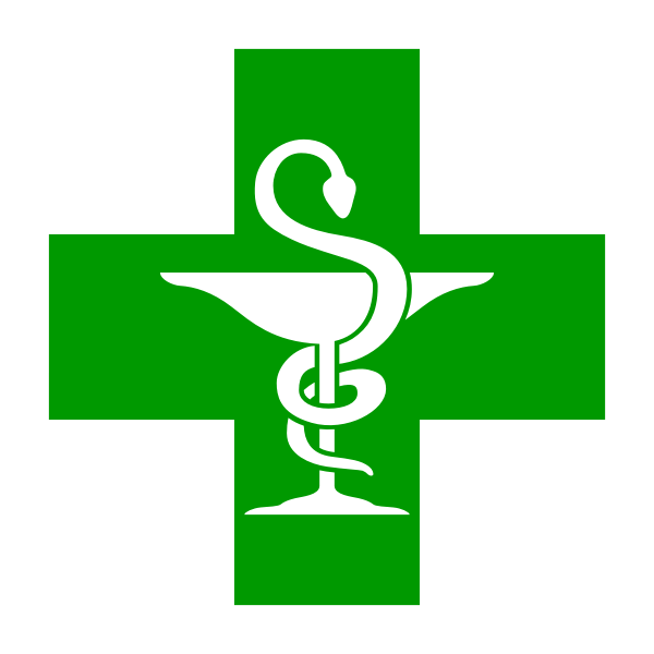 Pharmacy sign vector image Free SVG