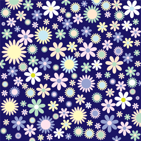 Floral background Free SVG