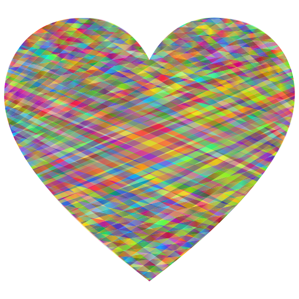 Geometric Heart 7 Free SVG