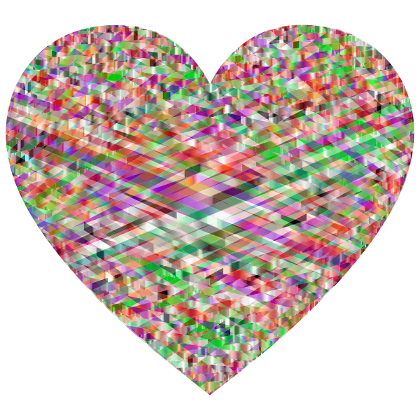 Geometric Heart 9 Free SVG