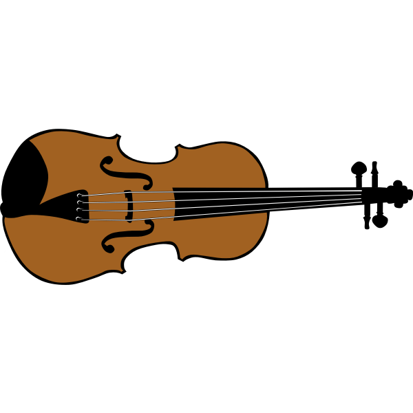 A violin Free SVG