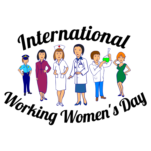 international working womens day 2023 International Working Woman's Day vector image Free SVG