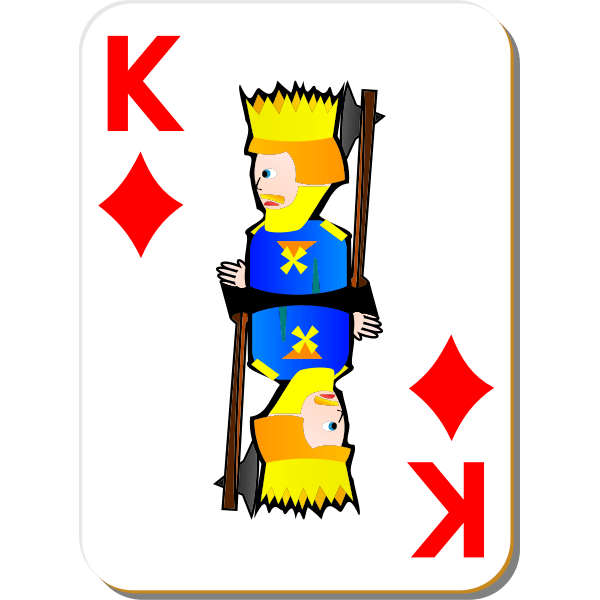 King Of Diamonds Card