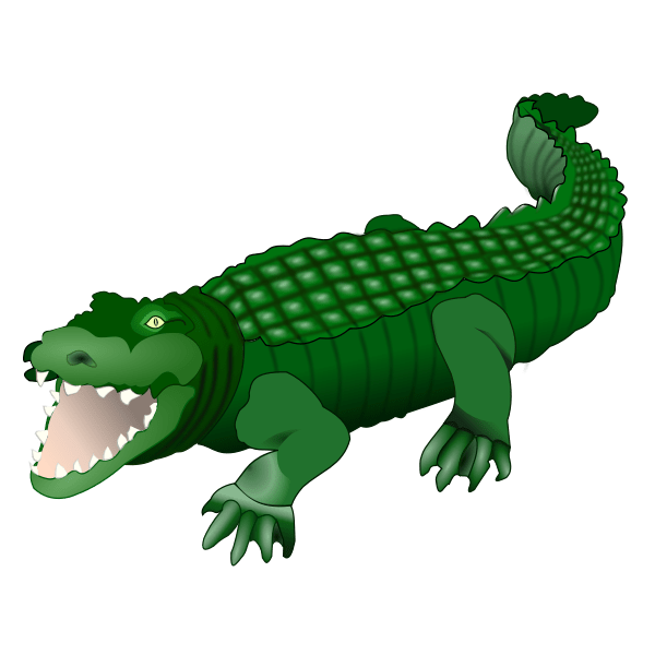 Crocodile Free SVG