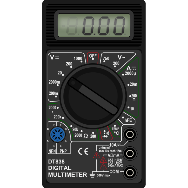 Multimeter Free SVG