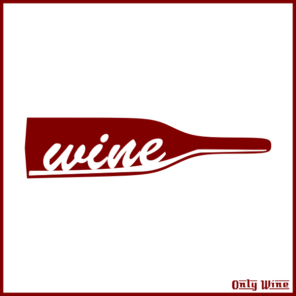Wine bottle silhouette Free SVG