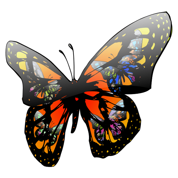 Butterfly Effect Free SVG