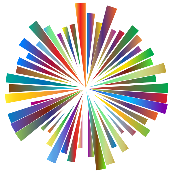 Prismatic Abstract Motif 4 Free SVG