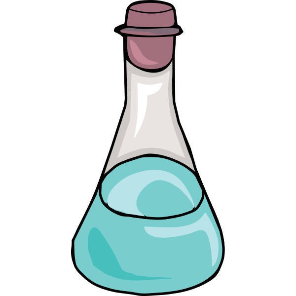 Science bottle Free SVG