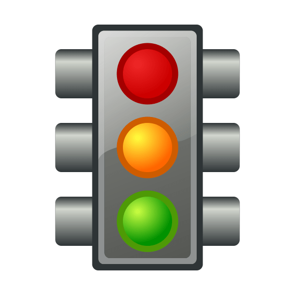 Traffic light vector graphics Free SVG