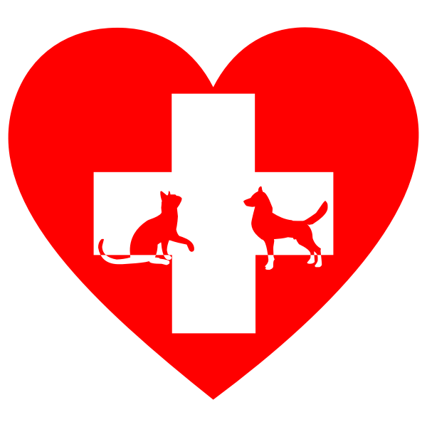 Veterinary First Aid Heart Free SVG