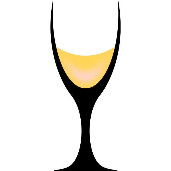 Wine Glass Logo Concept Free SVG