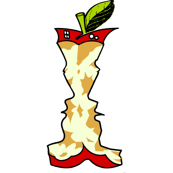 Apple illusion Free SVG