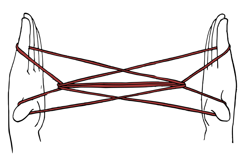 Cats Cradle Game Free SVG