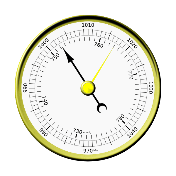 Barometer image Free SVG
