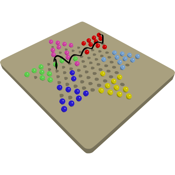 chinese checkers2 Free SVG