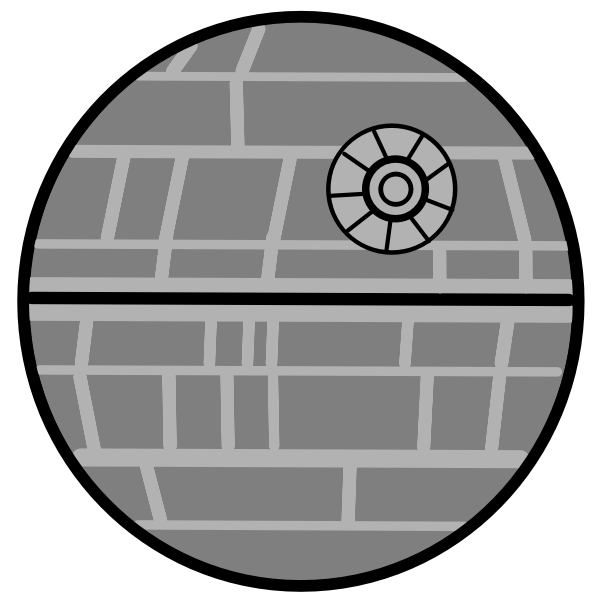 Death star symbol Free SVG