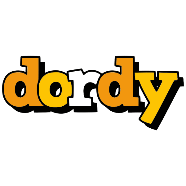 Dordy word stylized text Free SVG