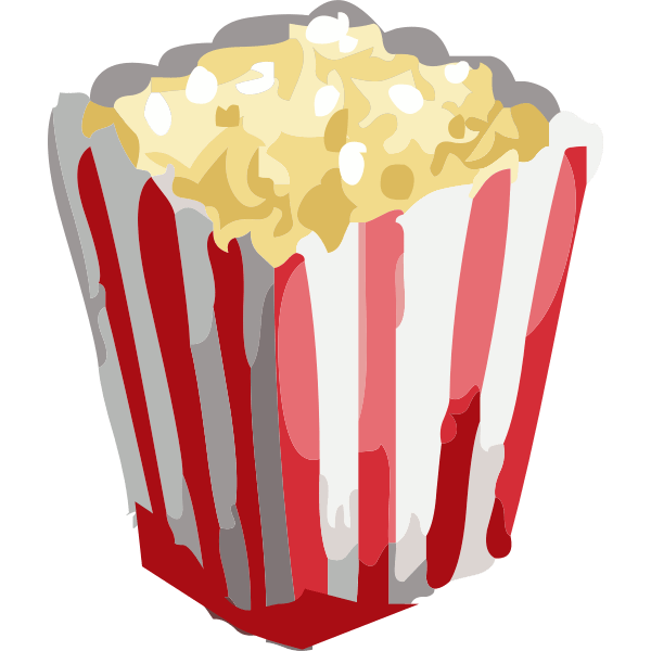 Popcorn Free SVG