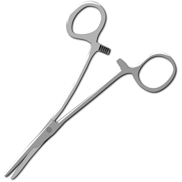 Hemostat Free SVG