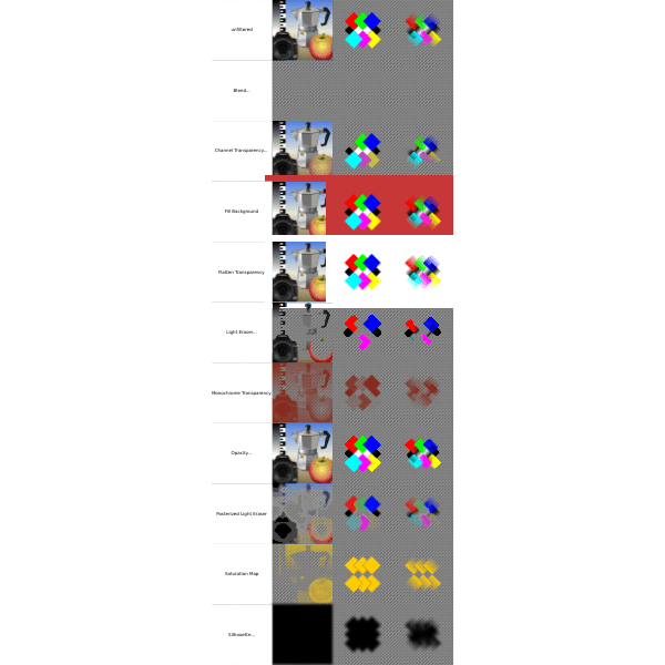 inkscape filters Fill and Transparency Free SVG