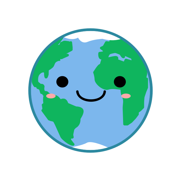 Earth emoji Free SVG