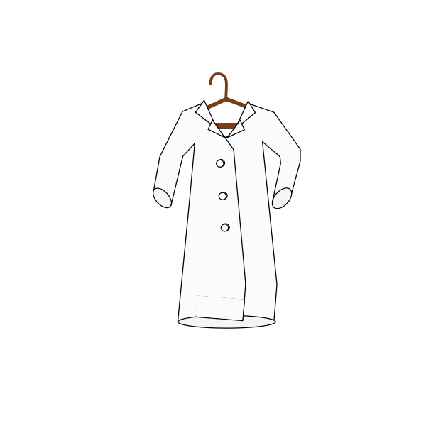 Lab coat Free SVG