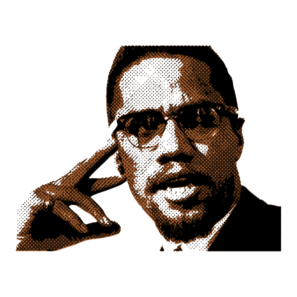 Transparent Malcolm X Silhouette Its resolution is 1876x1772 and it is
