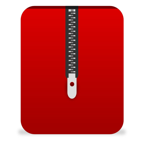 matt icons archive red Free SVG