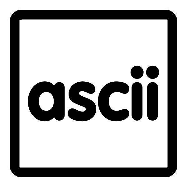 mono ascii Free SVG