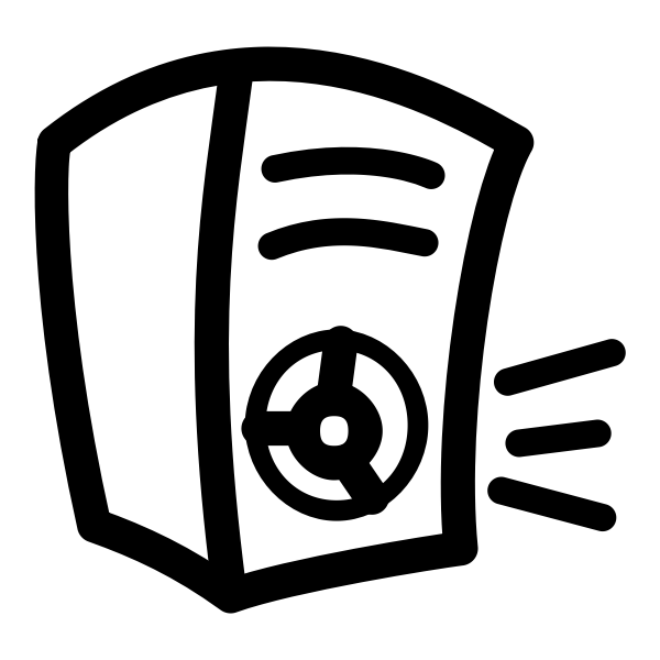 Surround sound Free SVG