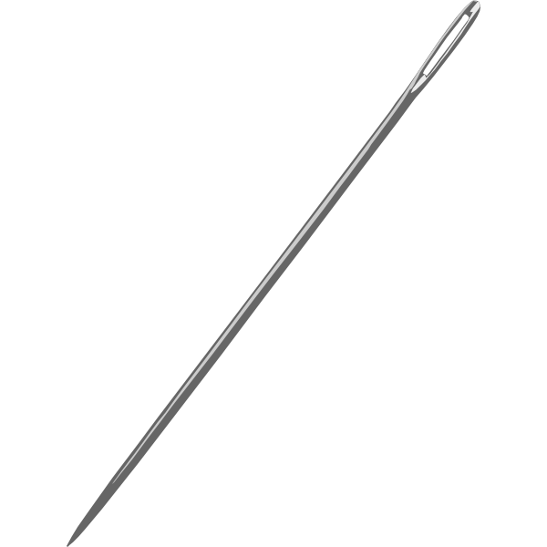 Sewing needle Free SVG