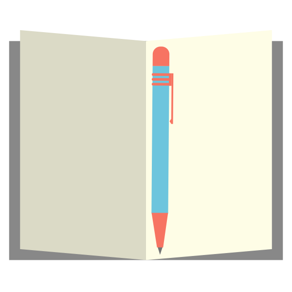 Office stationery vector image Free SVG