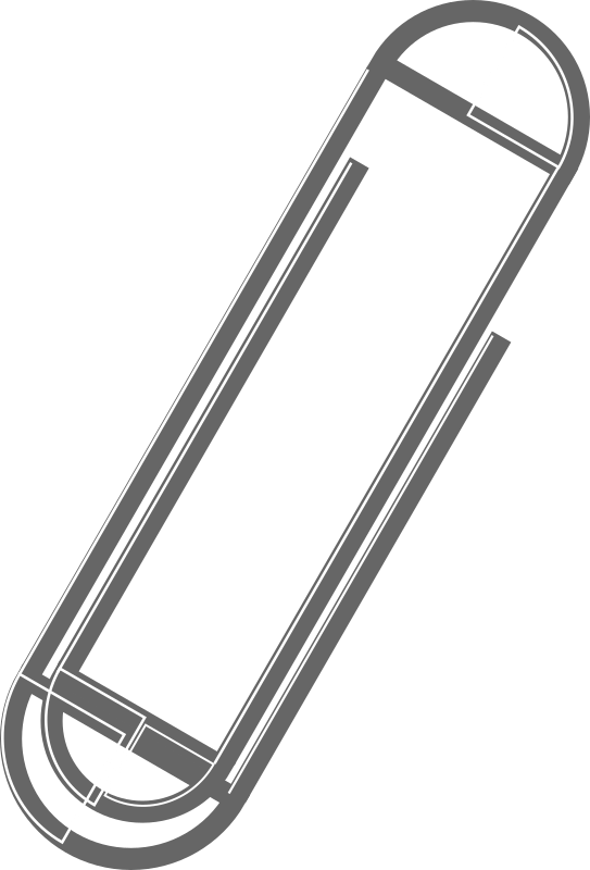 Paperclip Free SVG