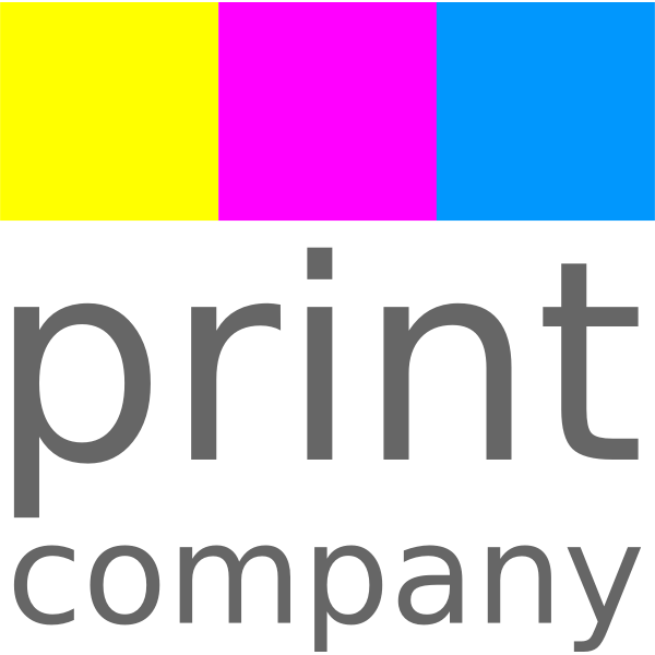 Logo for Print company. Free SVG