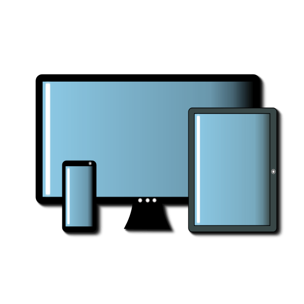 Multimedia sharing devices vector illustration Free SVG