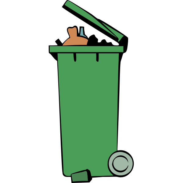 ai eps jpg png svg download Rubbish Bin svg dustbin garbage can refuse