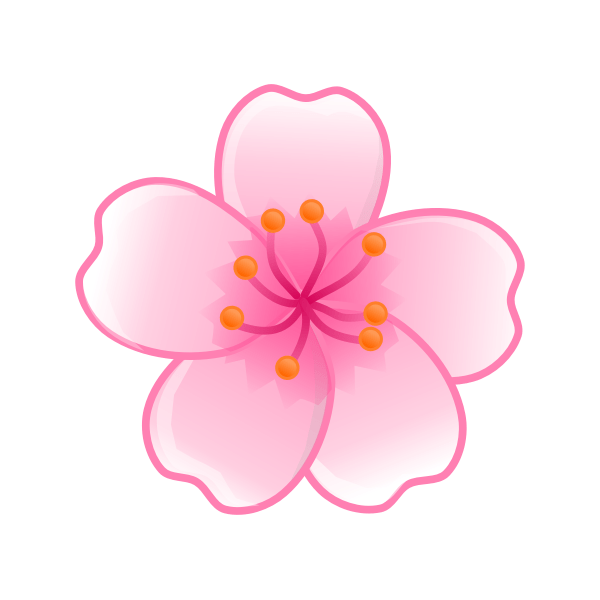 sakura flower Free SVG