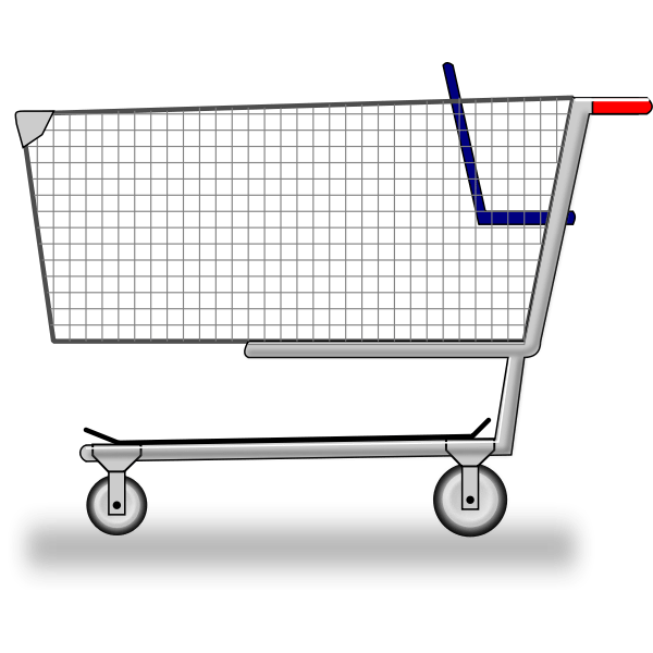 Shopping cart sign vector image Free SVG