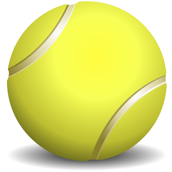 Yellow ball Free SVG
