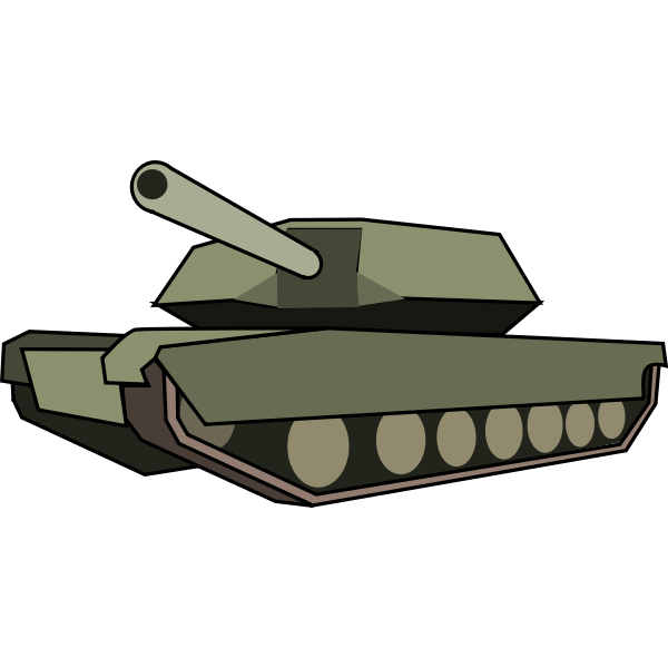 Tank vector graphics Free SVG