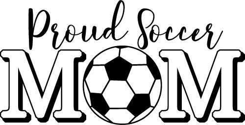 Free SVG Files SVG, PNG, DXF, EPS Proud Soccer Mom