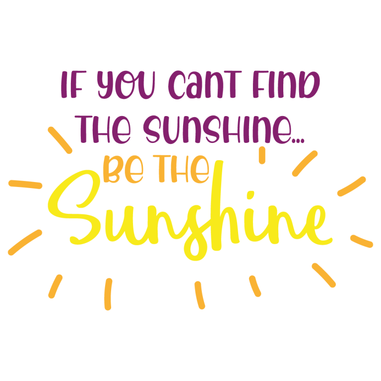 Free SVG Files SVG, PNG, DXF, EPS Quote Cant Find The Sunshine