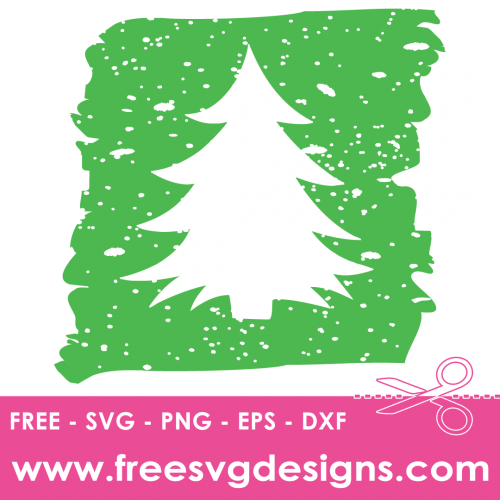 Christmas Tree Silhouette Free SVG Files